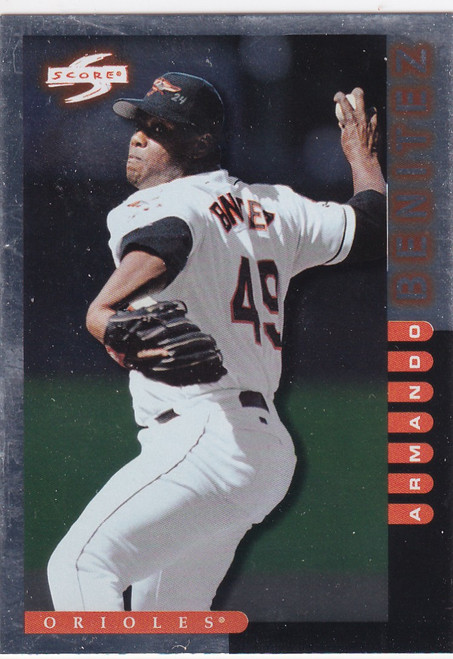 1997 PINNACLE #170 ARMANDO BENITEZ- BALTIMORE ORIOLES