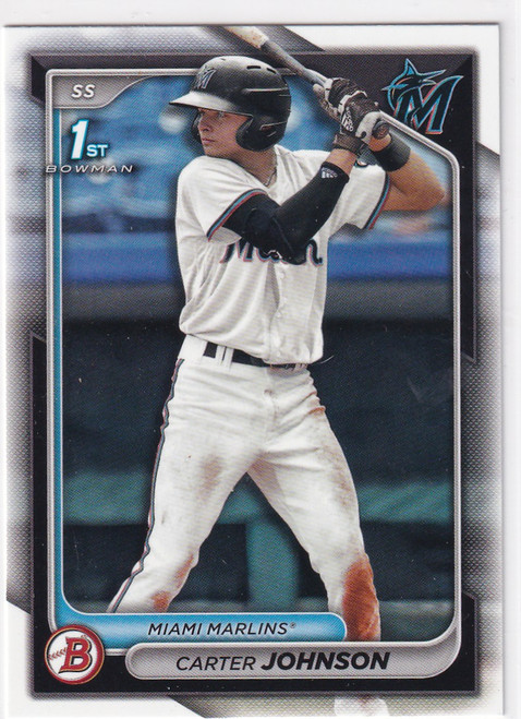 2024 BOWMAN #BD-12 CARTER JOHNSON- MIAMI MARLINS