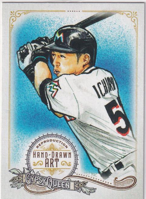 2017 TOPPS GYPSY QUEEN #GQAR-12 ICHIRO- SEATTLE MARINERS