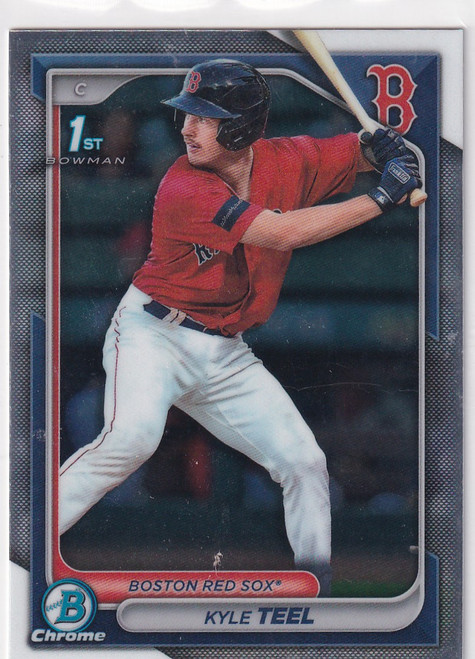 2024 BOWMAN CHROME #BCP-48 KYLE TEEL- BOSTON RED SOX