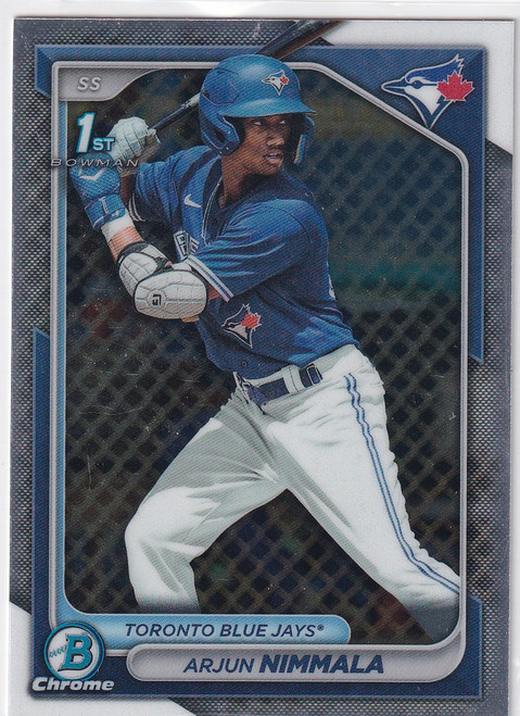 2024 BOWMAN CHROME #BCP-142 ARJUN NIMMALA- TORONTO BLUEJAYS