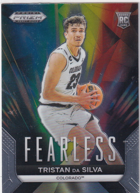 2024 PRIZM DRAFT #10 TRISTIAN DA SILVA FEARLESS- ORLANDO MAGIC