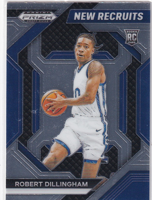 2024 PRIZM DRAFT #18 ROB DILLINGHAM NEW RECRUITS- MINNESOTA TIMBERWOLVES