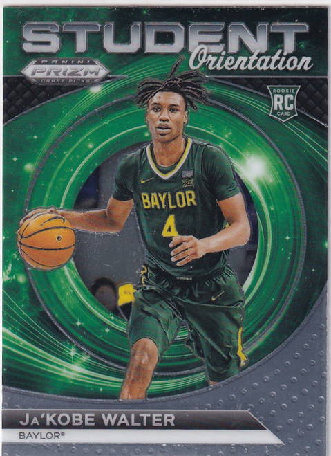 2024-25 PRIZM DRAFT #21 JAKOBE WALTER STUDENT ORIENTATION- TORONTO RAPTORS
