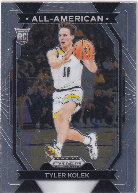 2024 PRIZM DRAFT #22 TYLER KOLEK ALL AMERICAN- NEW YORK KNICKS