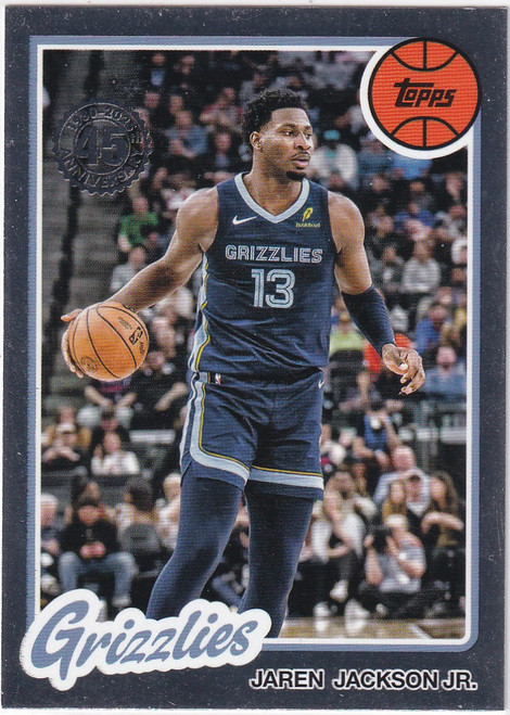 2025 TOPPS #80BK-41 JAREN JACKSON JR THROWBACK- MEMPHIS GRIZZLIES