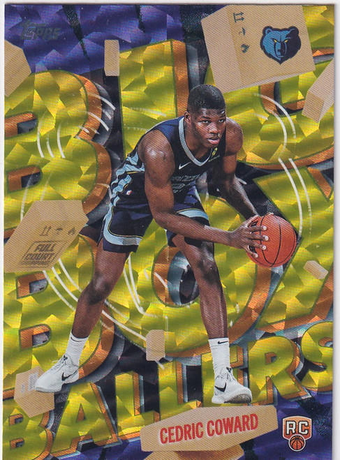 2025 TOPPS #BB-11 CEDRIC COWARD BIG BOX BALLERS- MMEPHIS GRIZZLIES