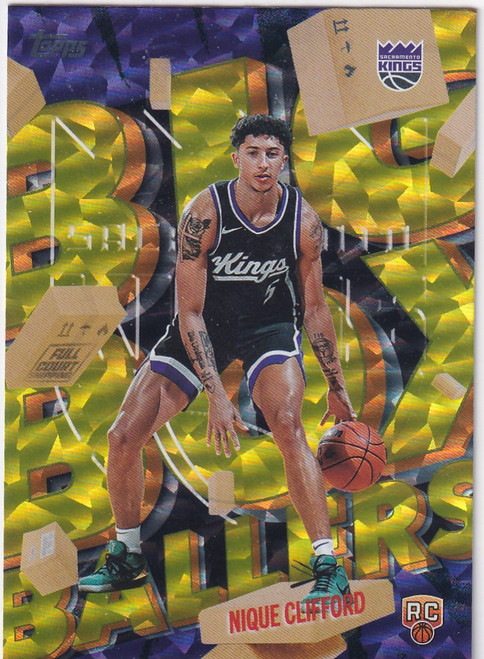 2025 TOPPS #BB-24 NIQUE CLIFFORD BIG BOX BALLERS- SACRAMENTO KINGS