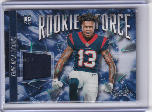 2023 ABSOLUTE #RF-19 TANK DELL ROOKIE FORCE PATCH- HOUSTON TEXANS