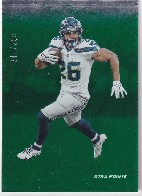 2024 PRESTIGE #267 ZACH CHARBONNET 244/299 GREEN- SEATTLE SEAHAWKS
