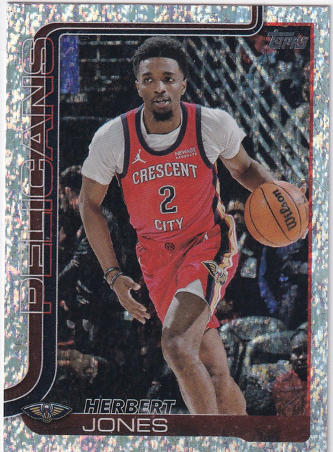 2025 TOPPS #189 HERBERT JONES FOIL- NEW ORLEANS PELICANS