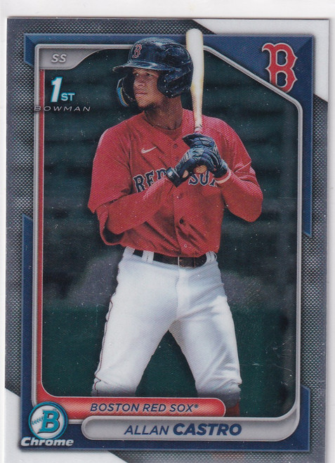 2024 BOWMAN CHROME #BCP-14 ALLAN CASTRO- BOSTON RED SOX