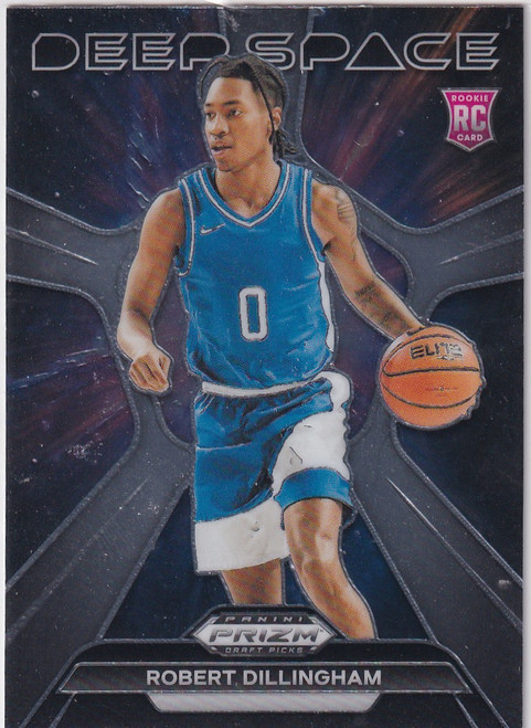 2024 PRIZM DRAFT #16 ROB DILLINGHAM DEEP SPACE- MINNESOTA TIMBERWOLVES