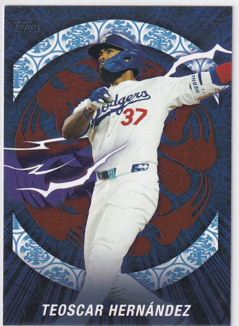 2025 TOPPS TOKYO SERIES #WTD-7 TEOSCAR HERNANDEZ DOMINATION- LOS ANGELES DODGERS