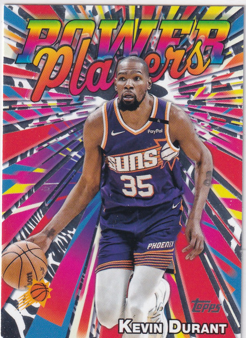 2025 TOPPS #PP-6 KEVIN DURANT POWER PLAYERS- PHOENIX SUNS