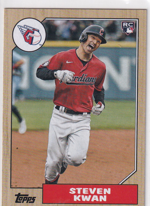 2022 TOPPS #293 STEVEN KWAN- CLEVELAND GUARDIANS
