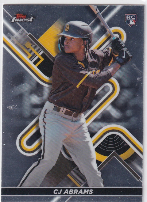 2022 TOPPS FINEST #39 CJ ABRAMS- SAN DIEGO PADRES