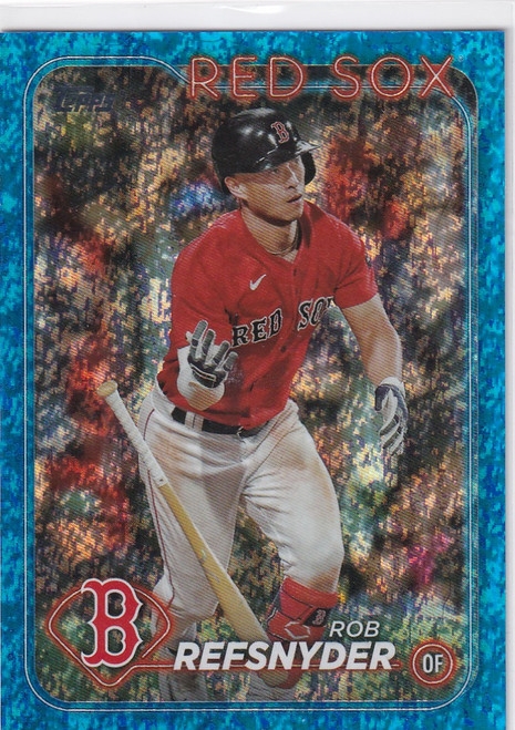 2024 TOPPS SERIES TWO #415 ROB REFSNYDER BLUE FOIL /999- BOSTON RED SOX