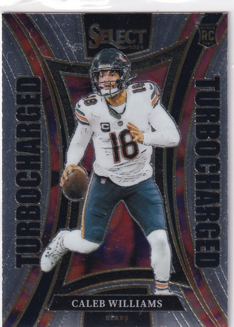 2024 SELECT #11 CALEB WILLIAMS TURBO CHARGED- CHICAGO BEARS