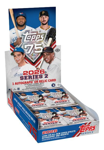 2026 Topps Baseball Series 2 Hobby Box