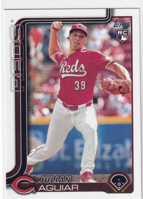 2025 TOPPS SERIES TWO #566 JULIAN AGUIAR- CINCINNATI REDS