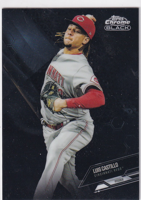 2021 TOPPS CHROME BLACK #20 LUIS CASTILLO- CINCINNATI REDS