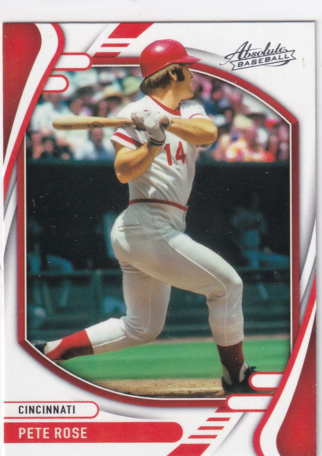 2022 ABSOLUTE #81 PETE ROSE- CINCINNATI REDS
