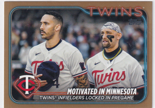2024 TOPPS SERIES TWO #653 MOTIVATED IN MINNESOTA /2024- MINNESOTA TWINS