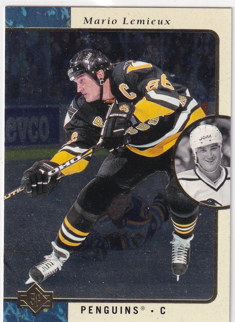 1996 UPPER DECK #113 MARIO LEMIEUX- PITTSBURGH PENGUINS