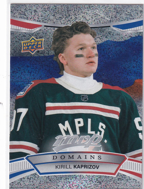 2022 UPPER DECK #NA-20 KIRILL KAPRIZOV FOIL DOMAINS- MINNESOTA WILD