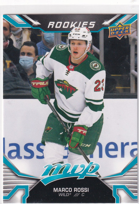 2022-23 UPPER DECK MVP #221 MARCO ROSSI ROOKIES- MINNESOTA WILD