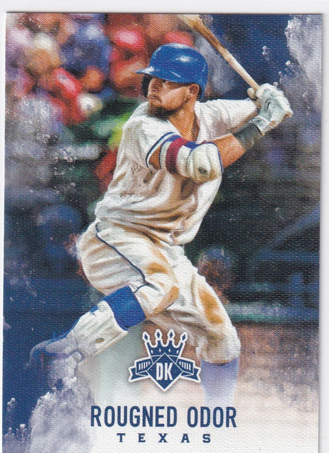 2017 DIAMOND KINGS #122 ROUGNED ODOR- TEXAS RANGERS