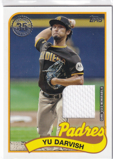 2024 TOPPS #89R2-YD YU DARVISH PATCH- SAN DIEGO PADRES