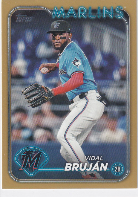 2024 TOPPS UPDATE #US216 VIDAL BRUJAN /2024- MIAMI MARLINS
