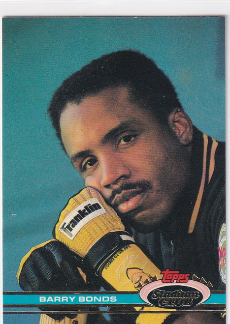 1990 TOPPS STADIUM #220 BARRY BONDS- PITTSBURGH PIRATES