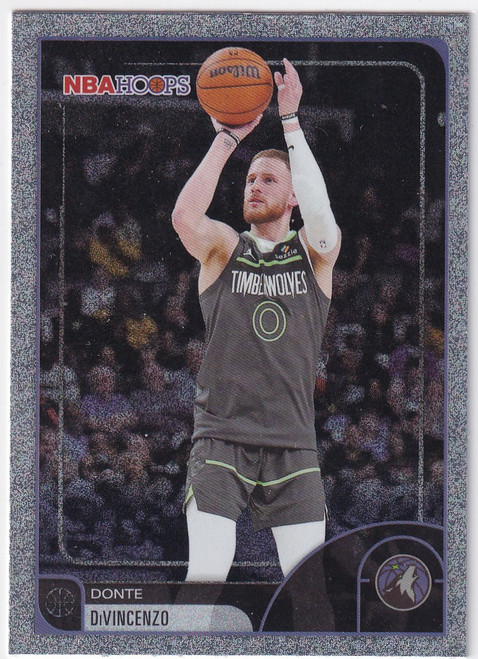 2026 NBA HOOPS #41 DONTE DIVINCENZO GLITTER- MINNESOTA TIMBERWOLVES
