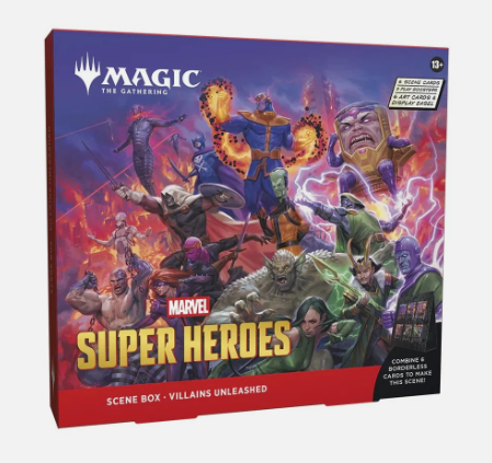 Magic The Gathering: - Marvel Super Heroes Villains Scene Box