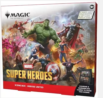 Magic The Gathering: - Marvel Super Heroes Heroes Scene Box