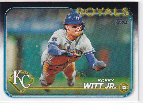 2024 TOPPS SERIES ONE #254 BOBBY WITT JR- KANSAS CITY ROYALS