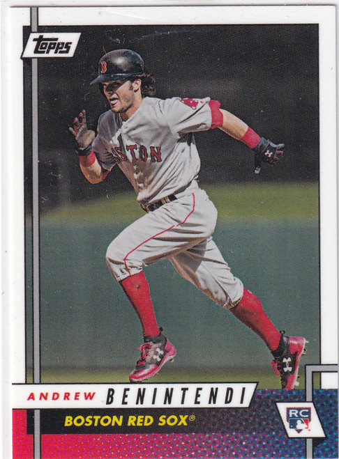 2017 TOPPS #14 ANDREW BENINTENDI- BOSTON RED SOX