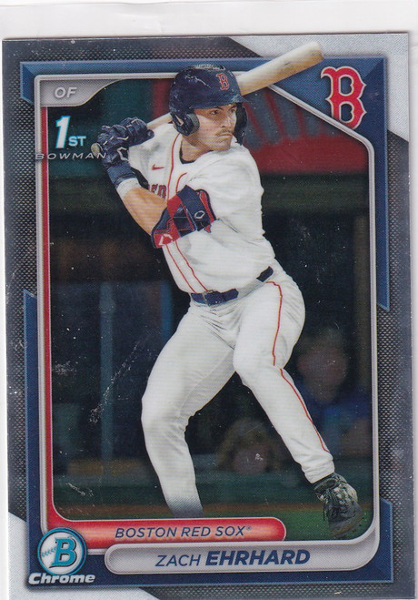 2024 BOWMAN CHROME #BDC-146 ZACH EHRHARD- BOSTON RED SOX