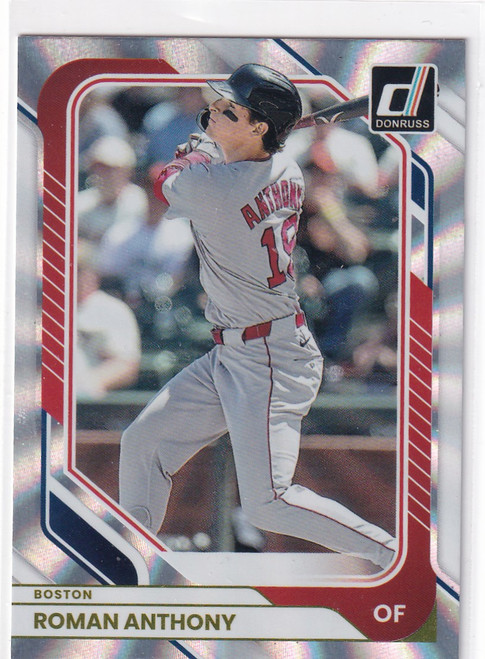 2026 DONRUSS #61 ROMAN ANTHONY LAZER- BOSTON RED SOX