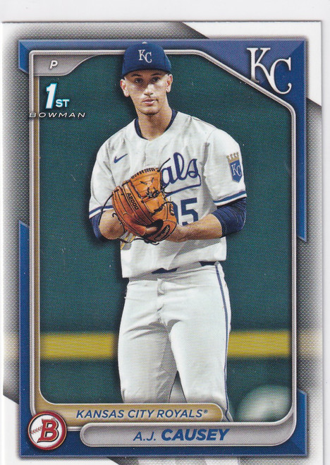 2024 BOWMAN #BD-159 AJ CAUSEY- KANSAS CITY ROYALS