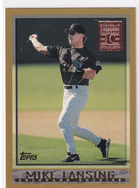 1998 TOPPS #459 MIKE LANSING- COLORADO ROCKIES