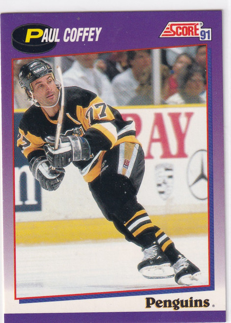 1991 SCORE #115 PAUL COFFEY- PITTSBURGH PENGUINS