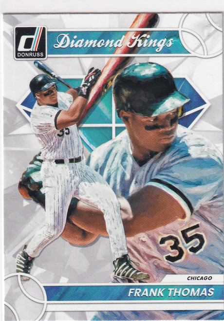 2023 DONRUSS #4 FRANK THOMAS DIAMOND KINGS- CHICAGO WHITE SOX