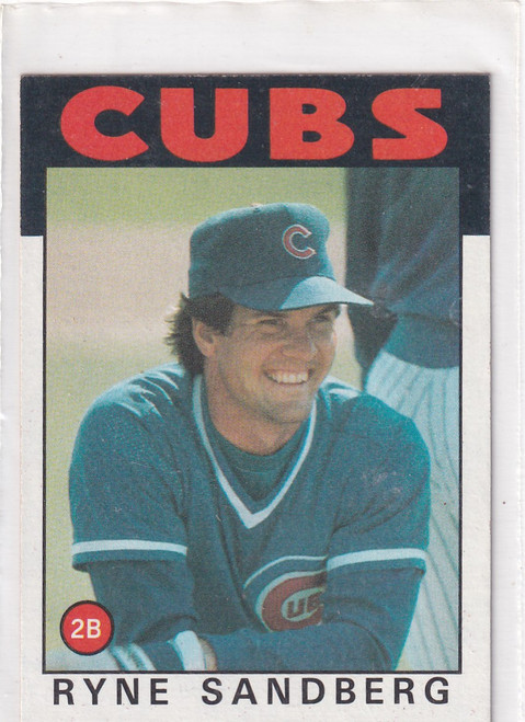 1986 TOPPS #690 RYNE SANDBERG- CHICAGO CUBS