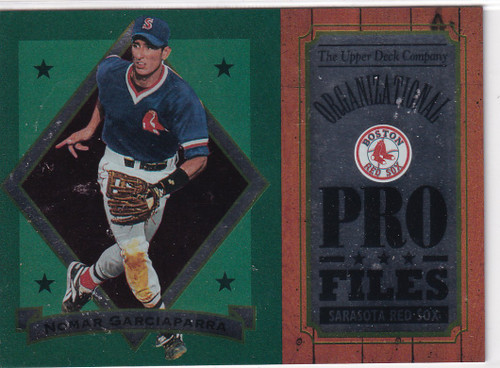 1994 UPPER DECK #OP-3 NOMAR GARCIAPARRA PRO FILES- BOSTON RED SOX