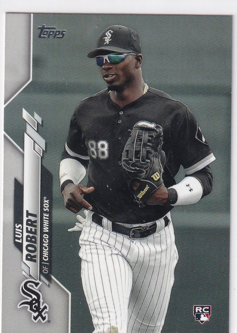 2020 TOPPS COMPLETE SET #392 LUIS ROBERT- CHICAGO WHITE SOX