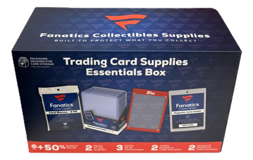 Fanatics Trading Card Supplies Essentials Box